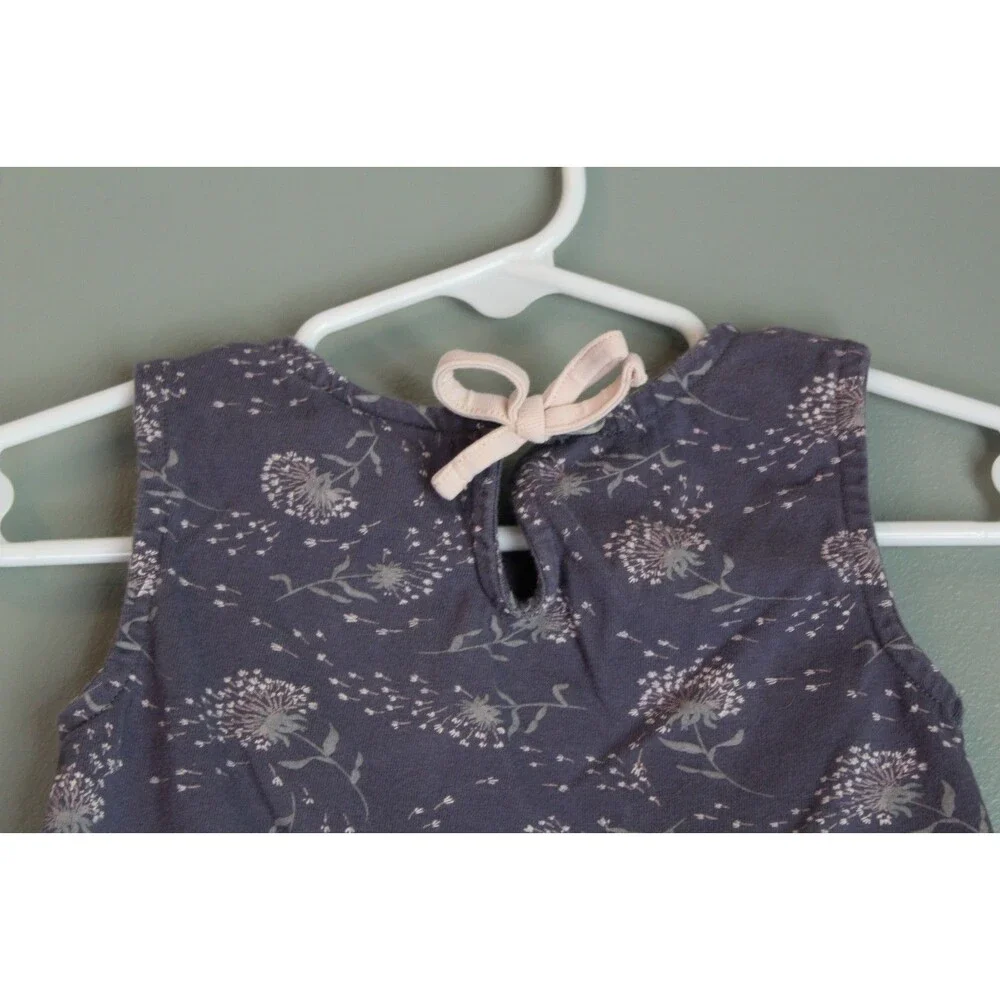 Savannah Dandelion Baby Girls Sleeveless Tank Top Size 2T Gray Pink